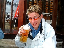 Me enjoying a Grande Biere
