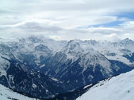View from top of Grande Rochette